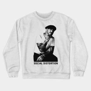 Mike Ness // pencil sketch Crewneck Sweatshirt